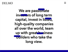 Tablet Screenshot of delmo.it